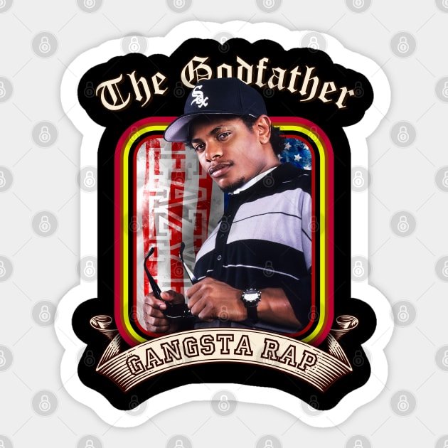 Gangsta Rap "Eazy E" Sticker by Fashion Sitejob